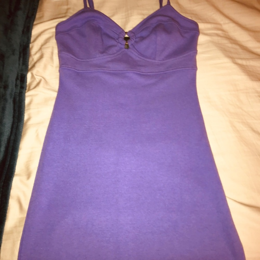 Super cute , tight purple dress 💜💜
